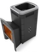 Печь для бани ПБ Тунгуска Cast Витра ТО антрацит