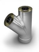 Тройник-сэндвич 135 TMF ф115/215, 0,5мм, нн