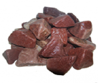 Камни Кварцит малиновый колотый для э/к ф.40-80 мм (20кг, коробка) ОК