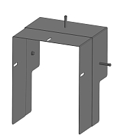 Удлинитель телескопический топливного канала дла газовых банных печей Уренгой_Таймыр