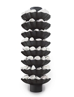 Каменка натрубная Регалия ф115, 0,8м, 1мм, антрацит